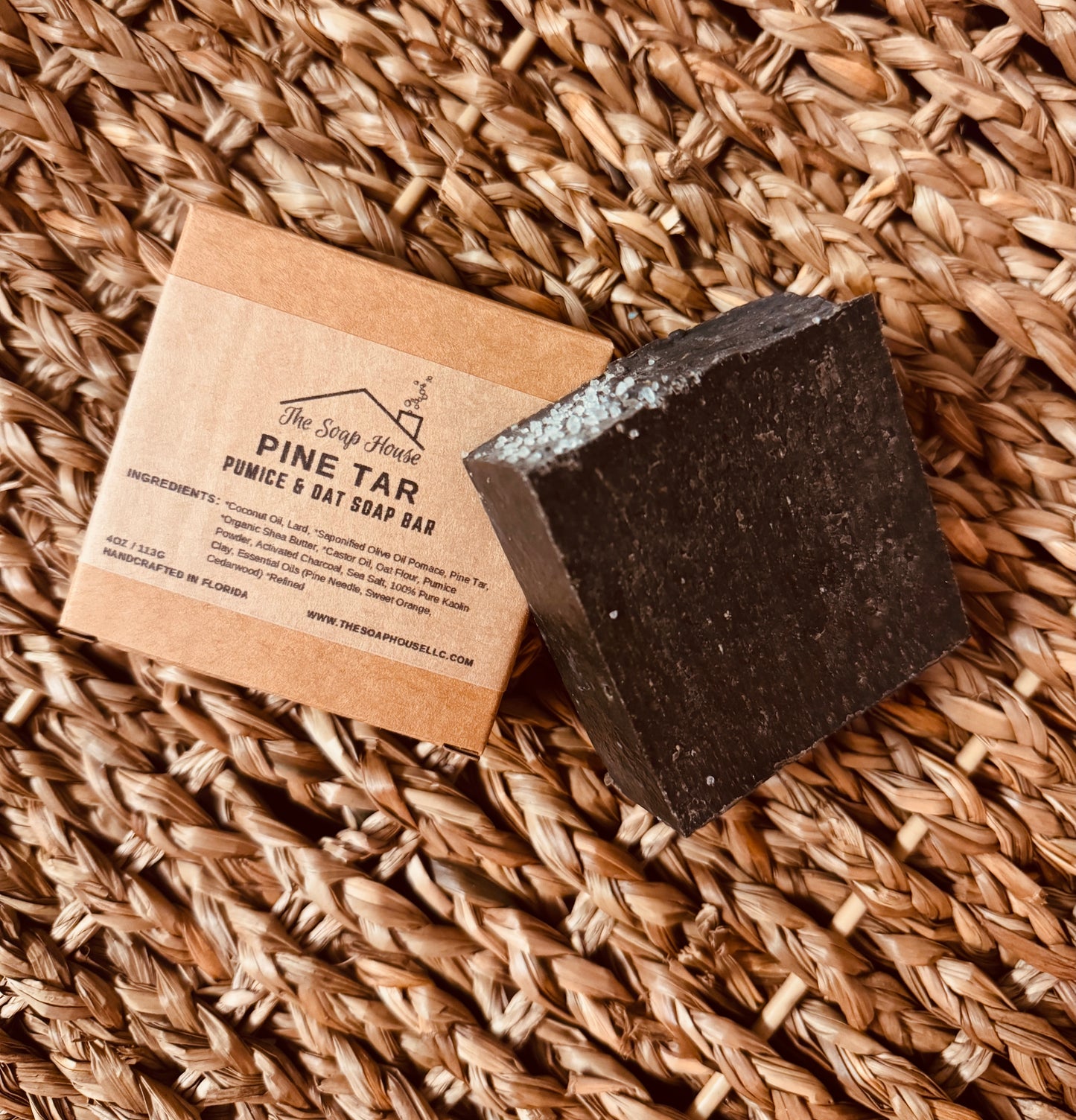 Pine Tar Soap Bar