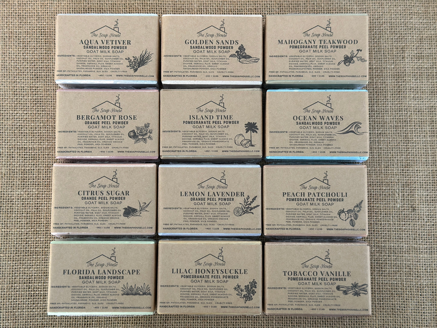 Aromatic Goat Milk Soap - Golden Sands