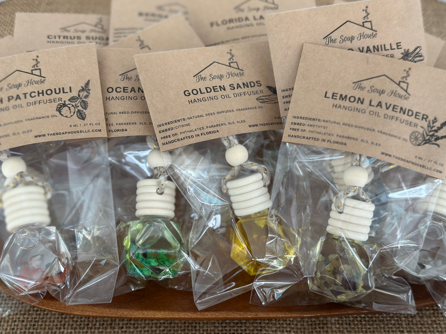 Hanging Oil Diffuser - Mahogany Teakwood