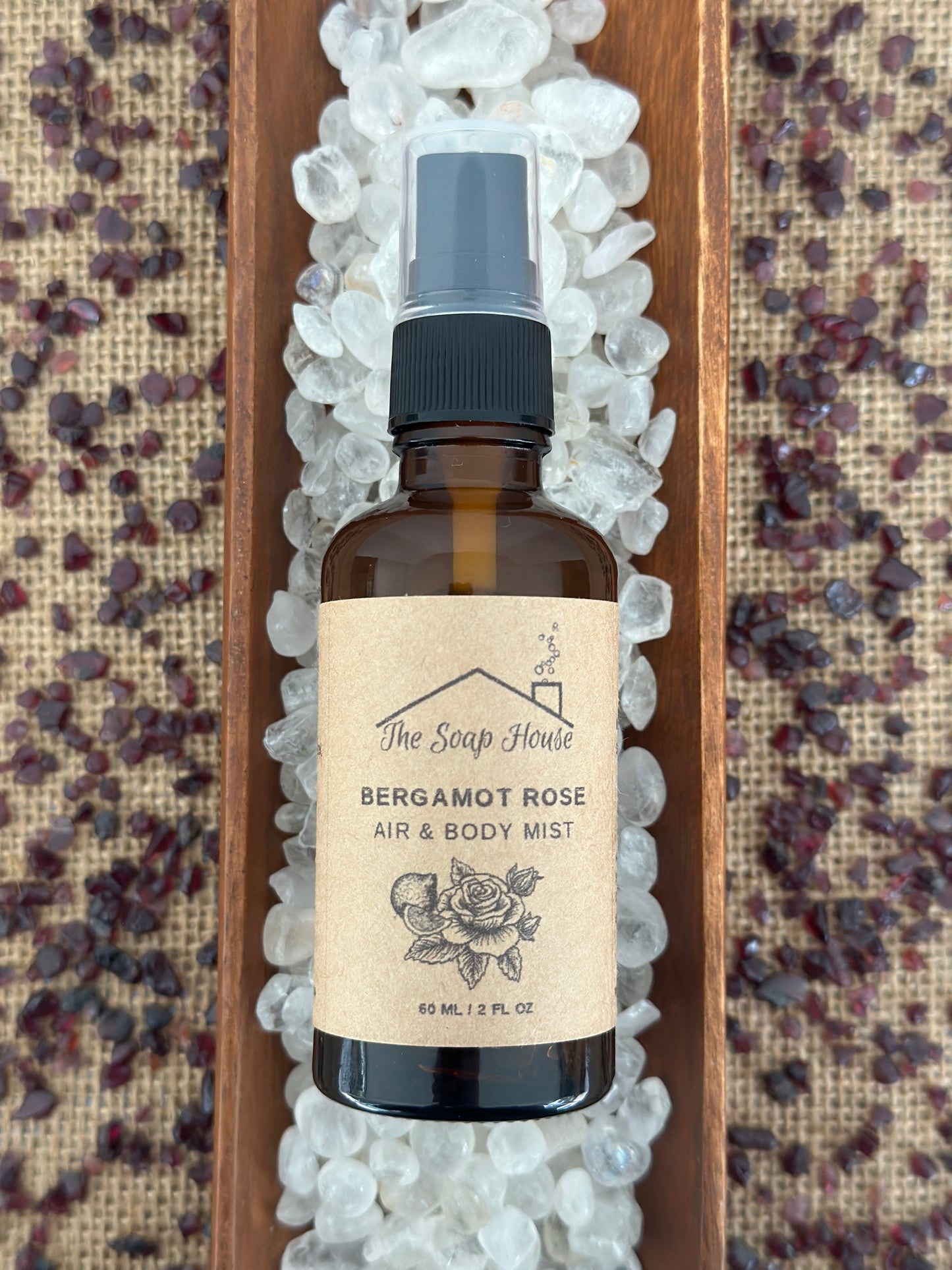 Air & Body Mist- Bergamot Rose