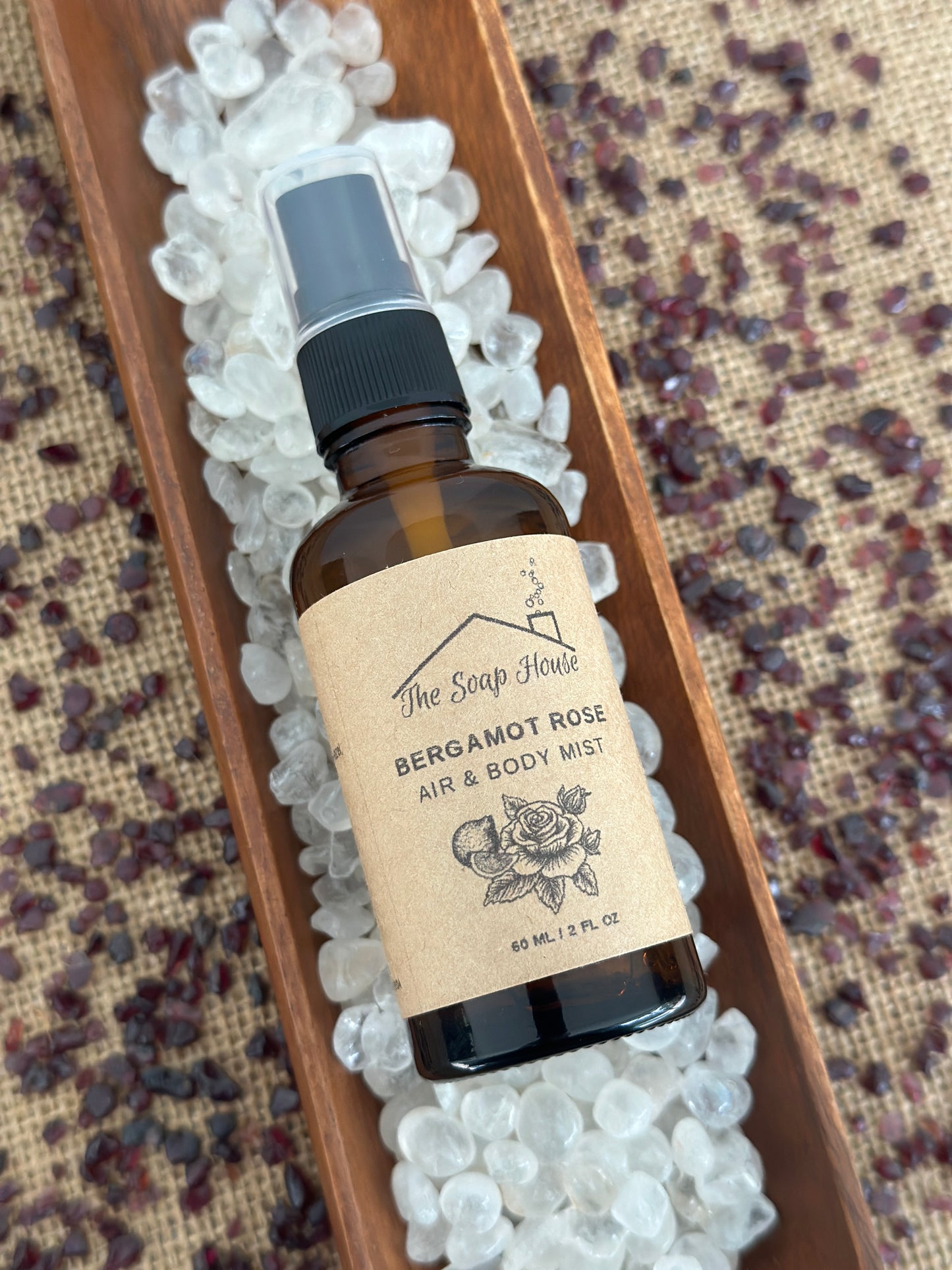 Air & Body Mist- Bergamot Rose