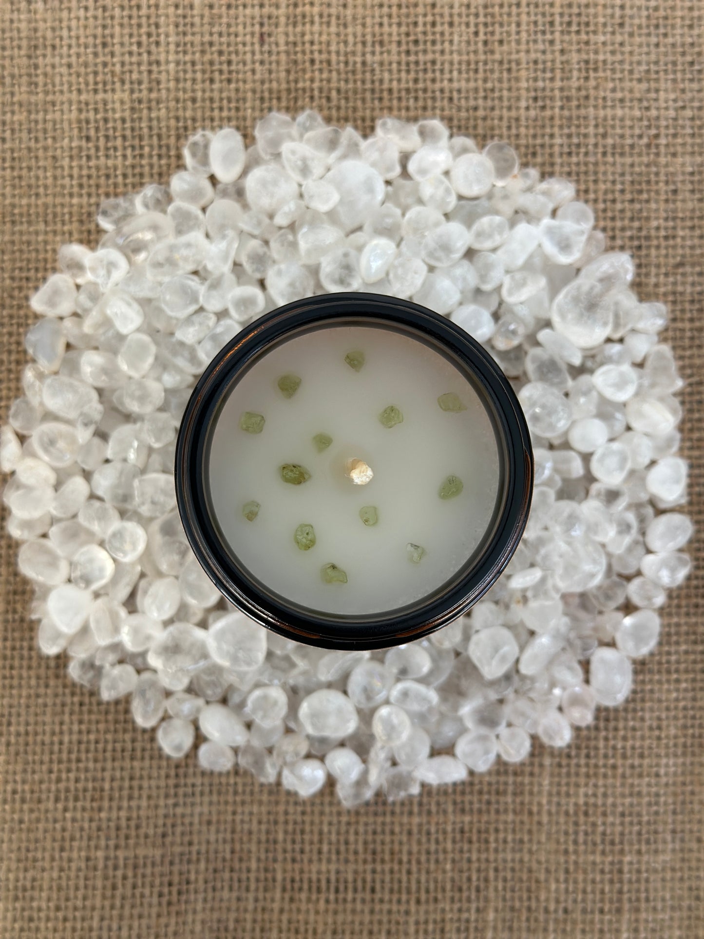 Hand Poured Beeswax Candle - Florida Landscape