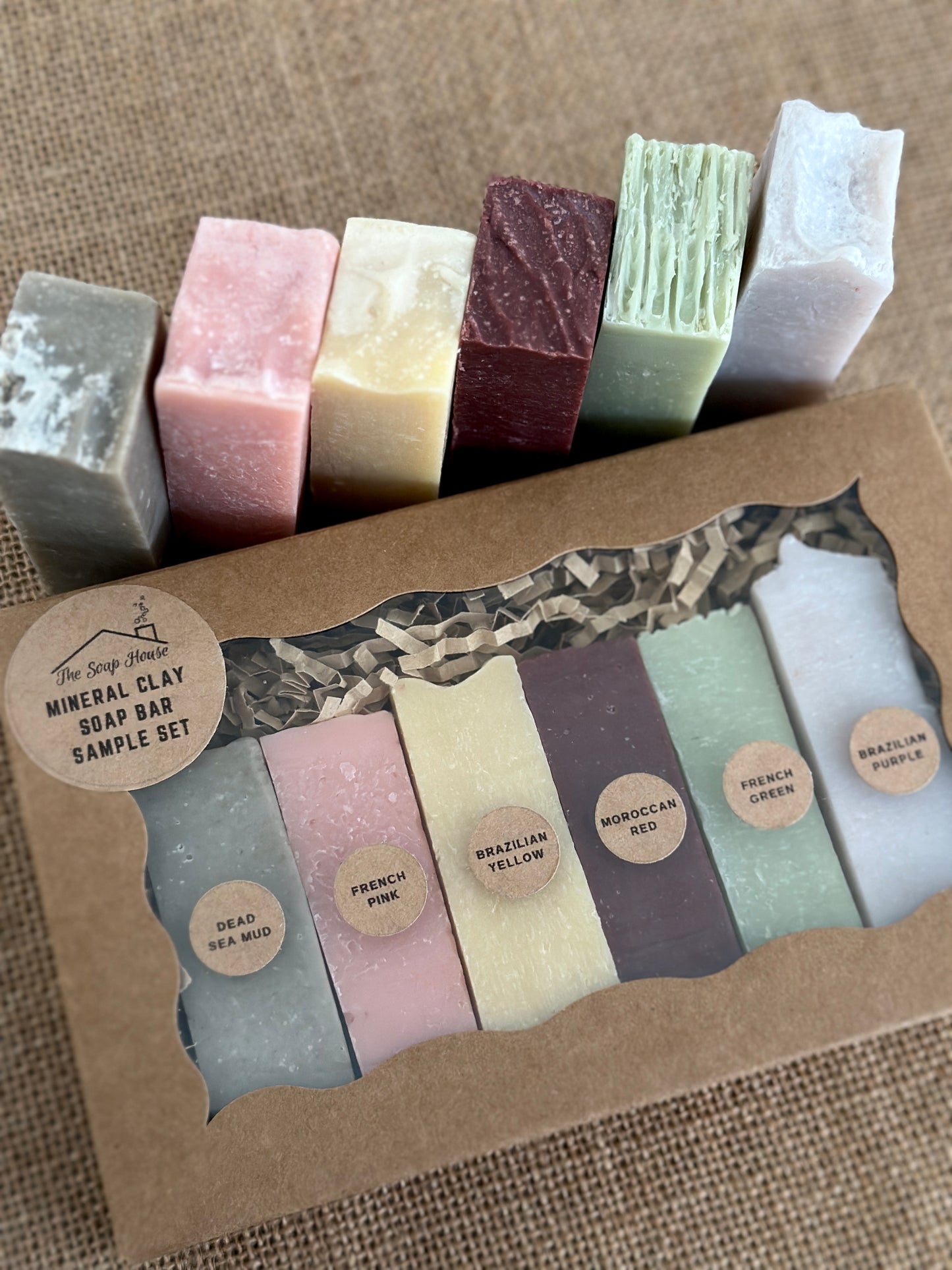 Mineral Clay Soap Sample Set