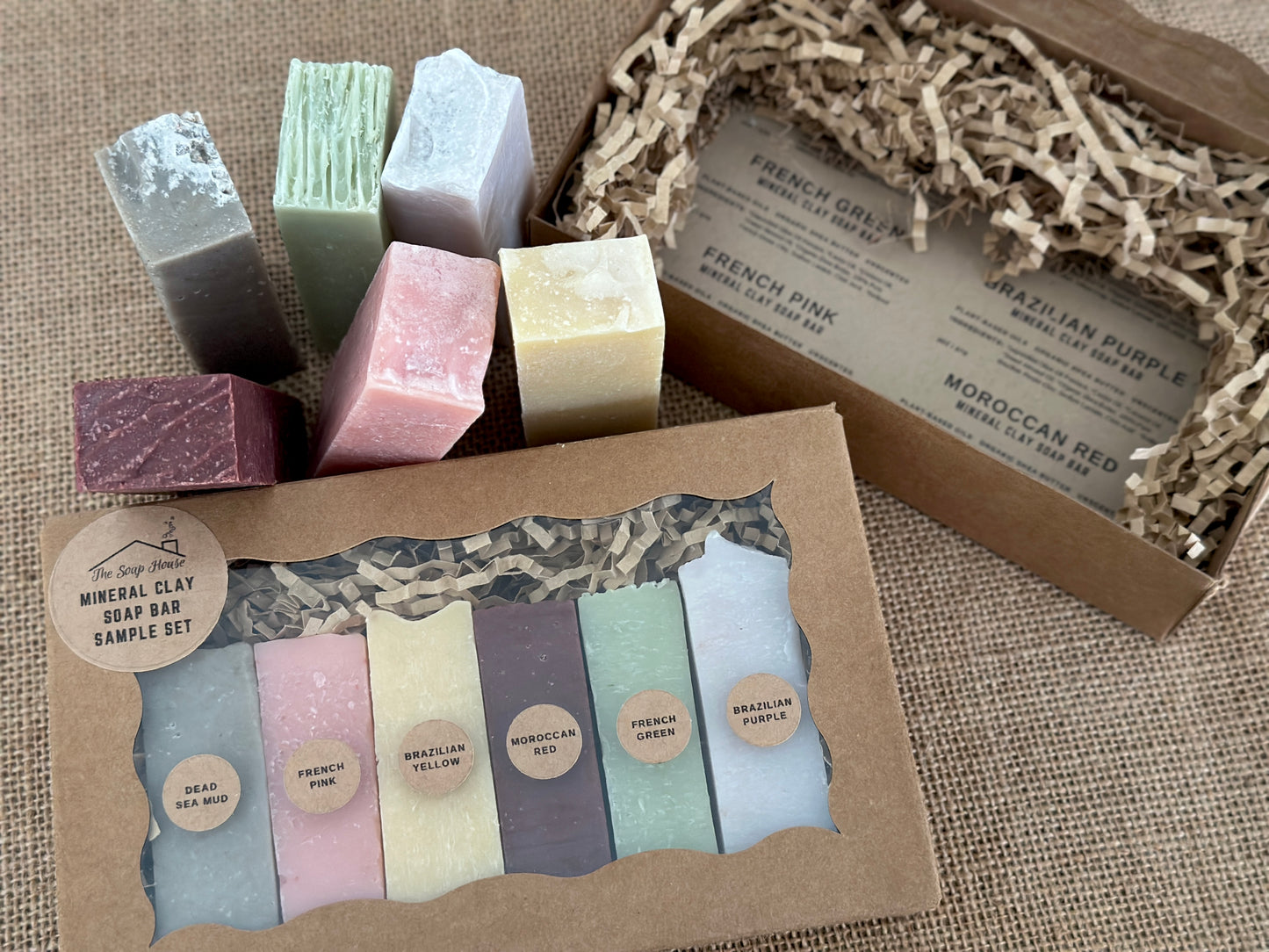 Mineral Clay Soap Sample Set