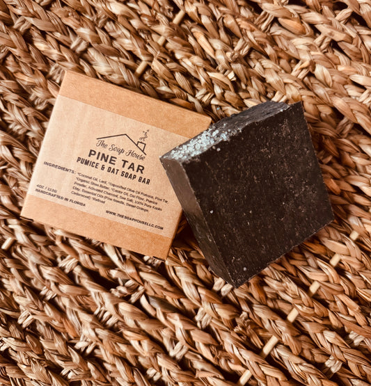 Pine Tar Soap Bar