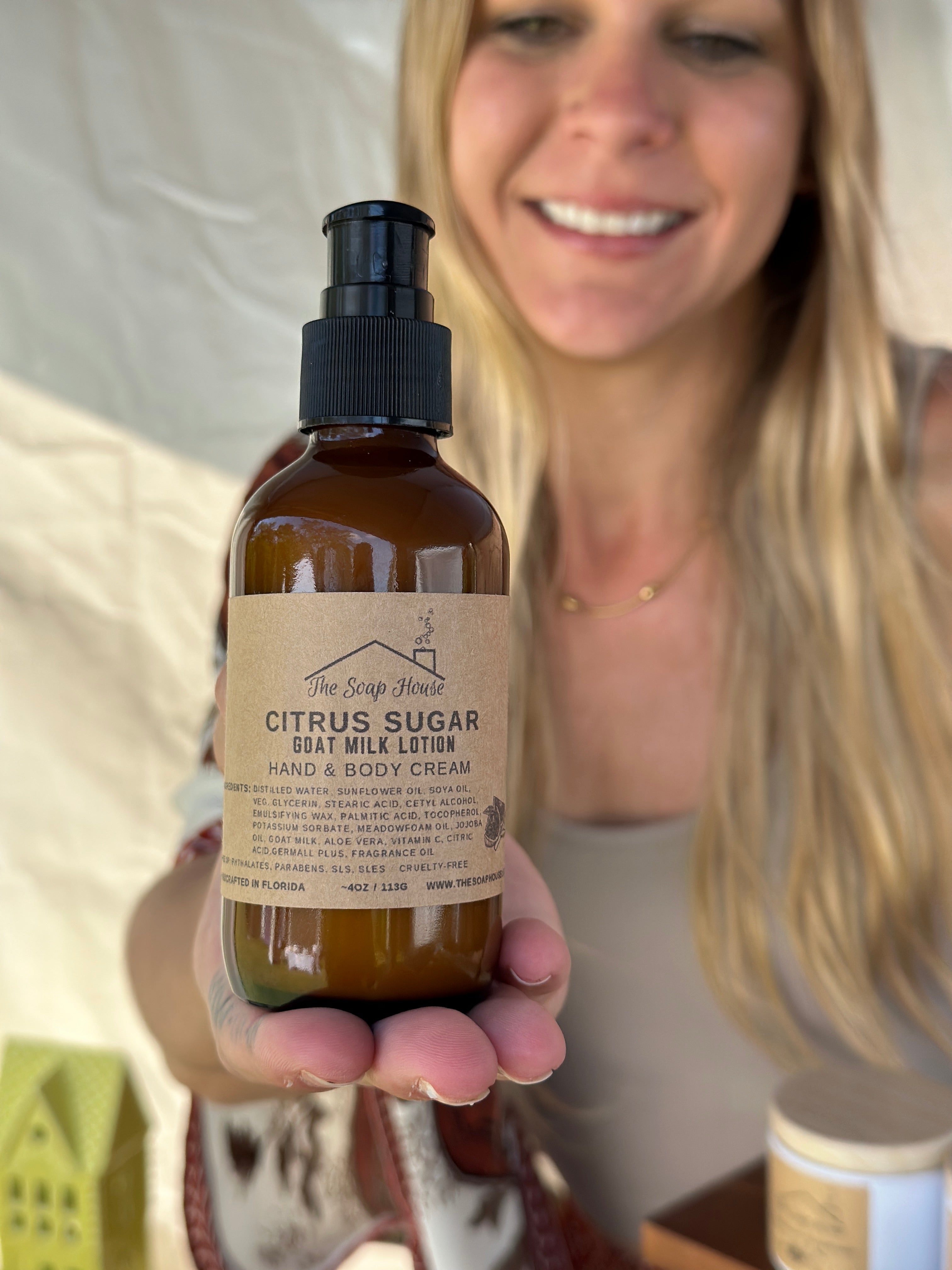 Goat Milk Lotion – The Soap House, LLC