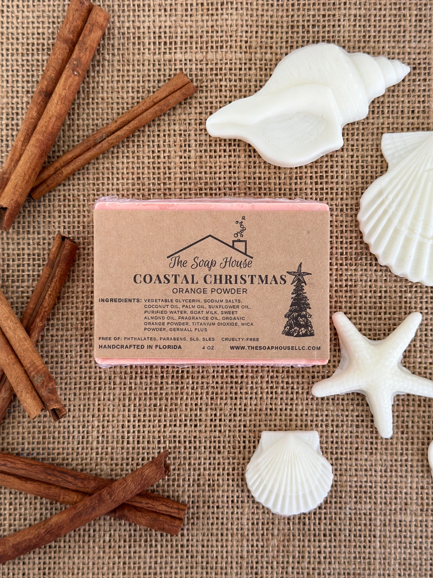 Aromatic Goat Milk Soap- Coastal Christmas