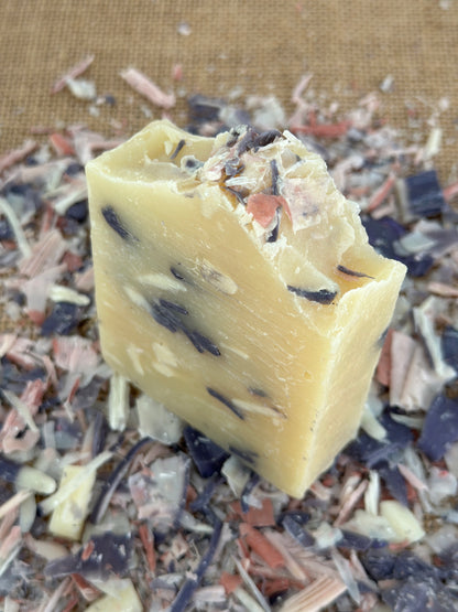 Artisan Shea Butter Soap- Honeysuckle Confetti