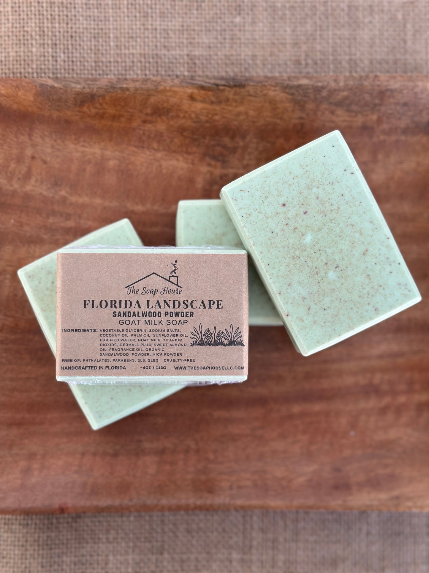 Aromatic Goat Milk Soap - Florida Landscape