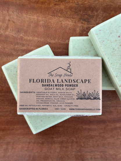 Aromatic Goat Milk Soap - Florida Landscape