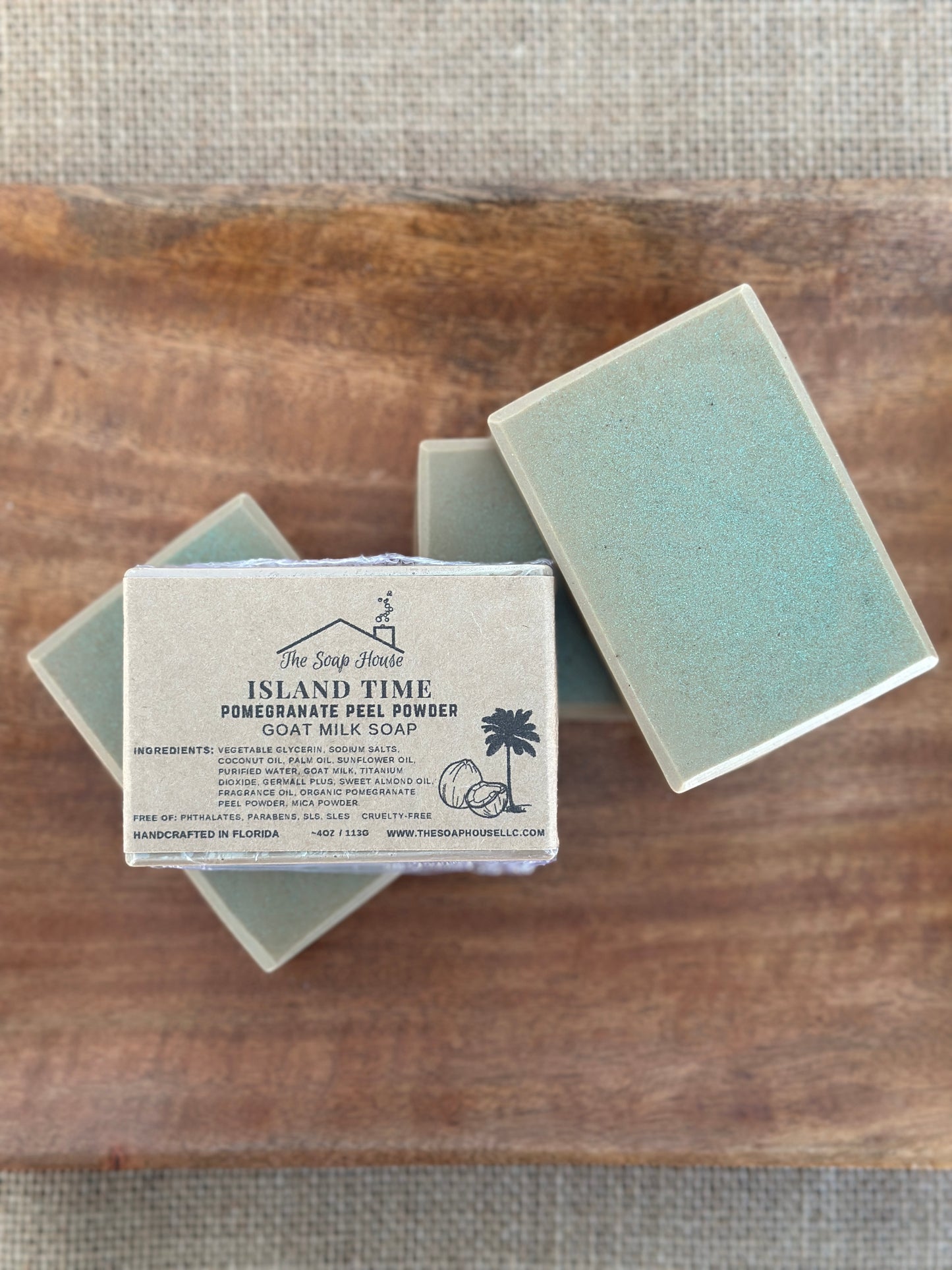 Aromatic Goat Milk Soap- Island Time