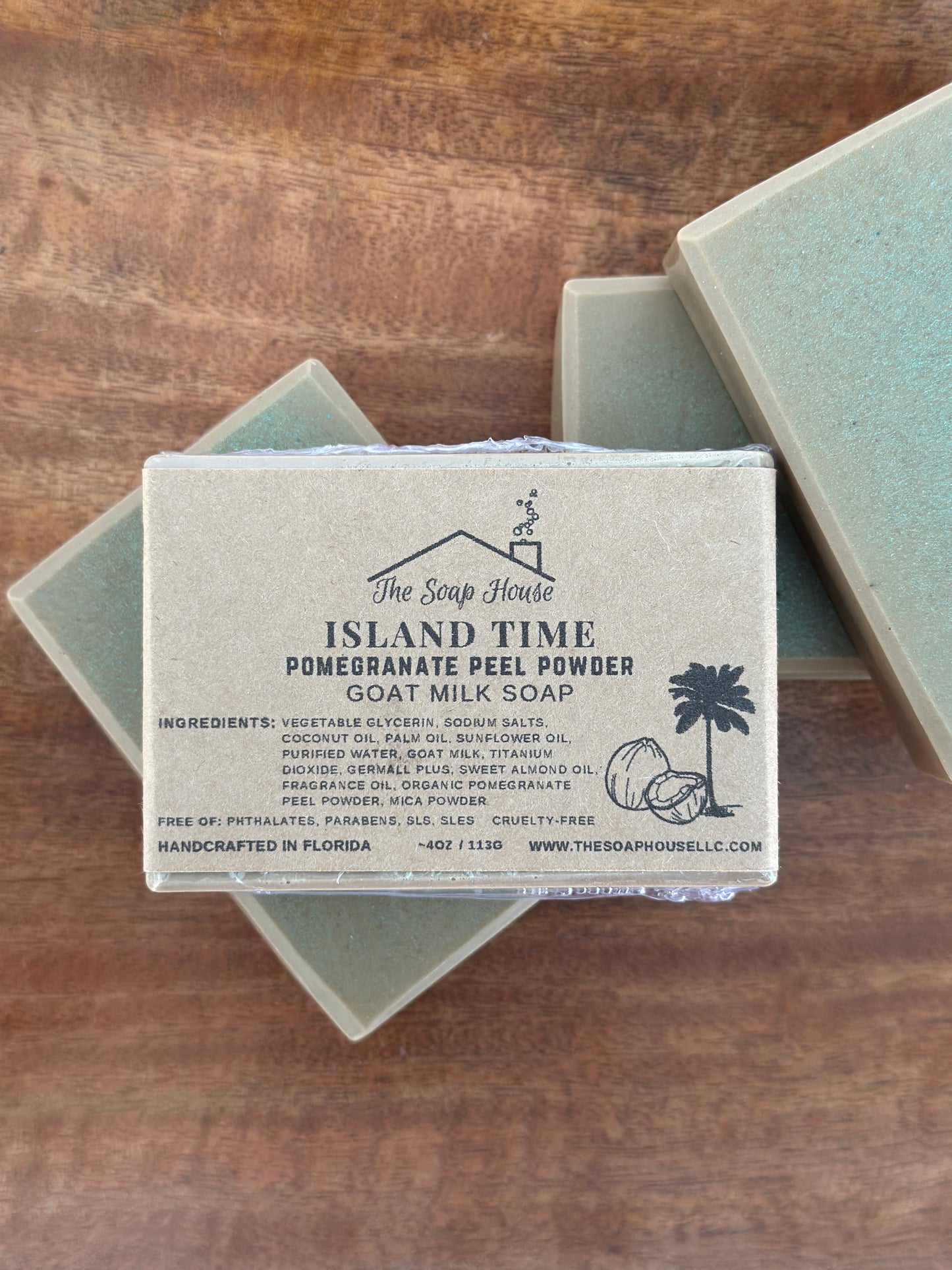 Aromatic Goat Milk Soap- Island Time