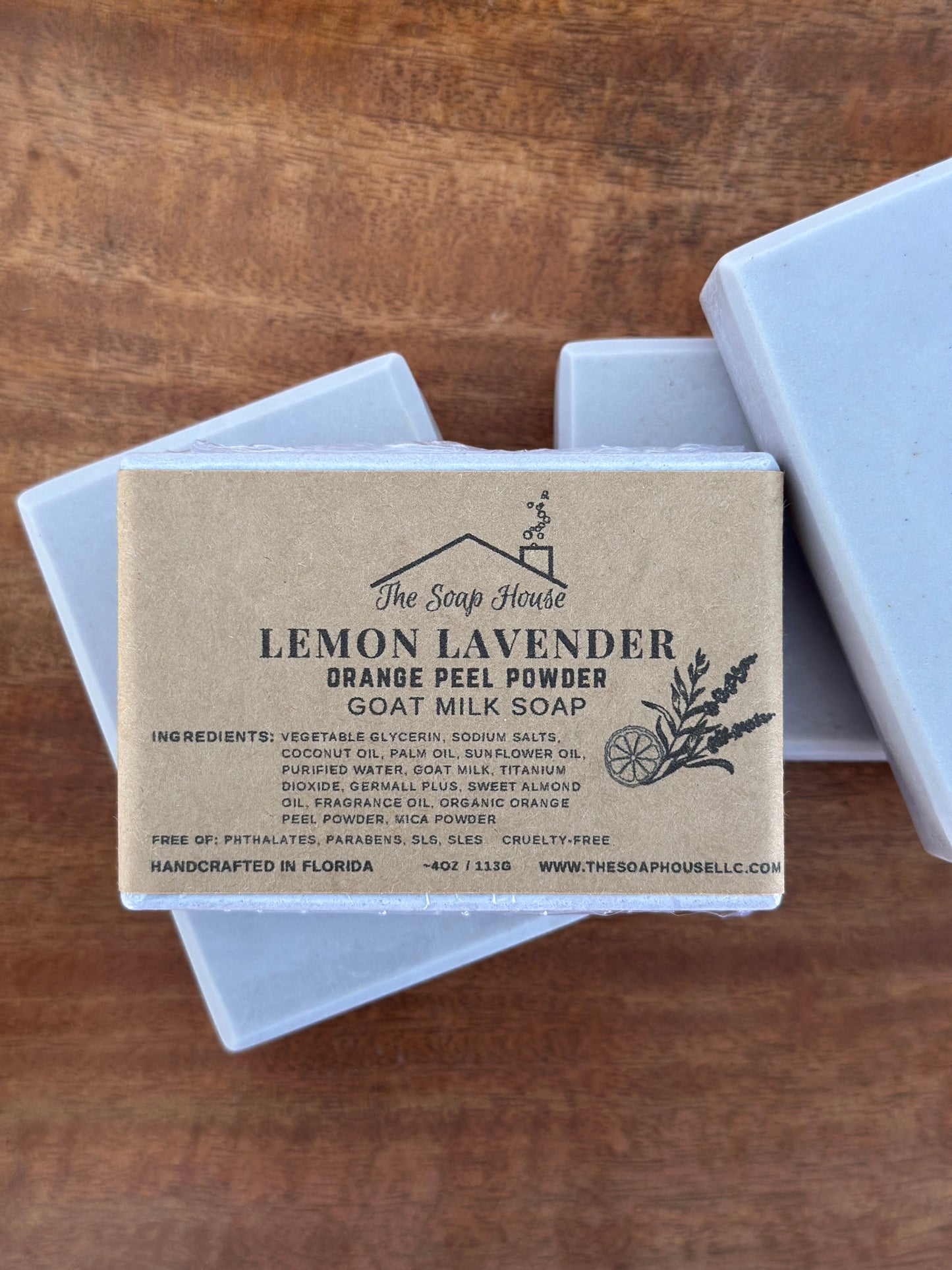 Aromatic Goat Milk Soap- Lemon Lavender