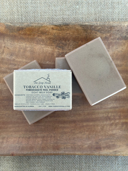 Aromatic Goat Milk Soap - Tobacco Vanille