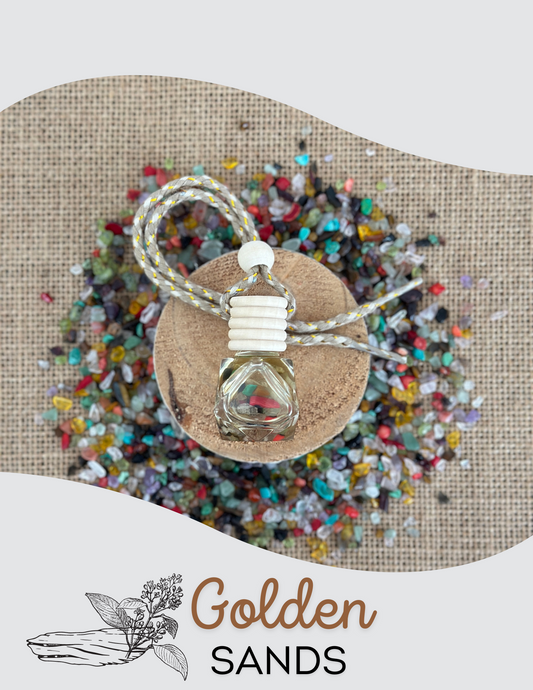 Hanging Oil Diffuser- Golden Sands