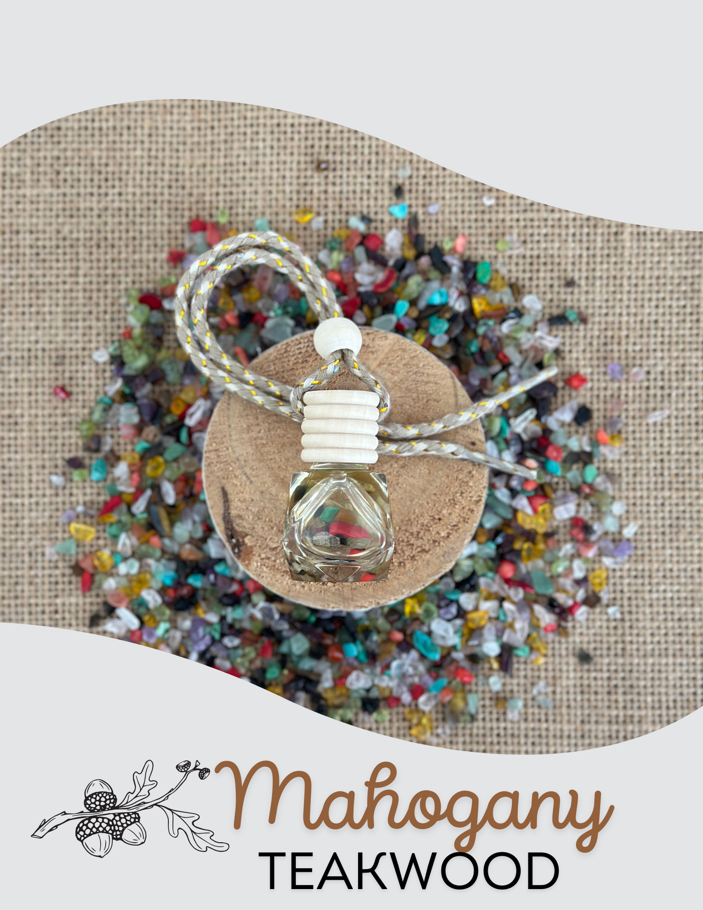 Hanging Oil Diffuser- Mahogany Teakwood