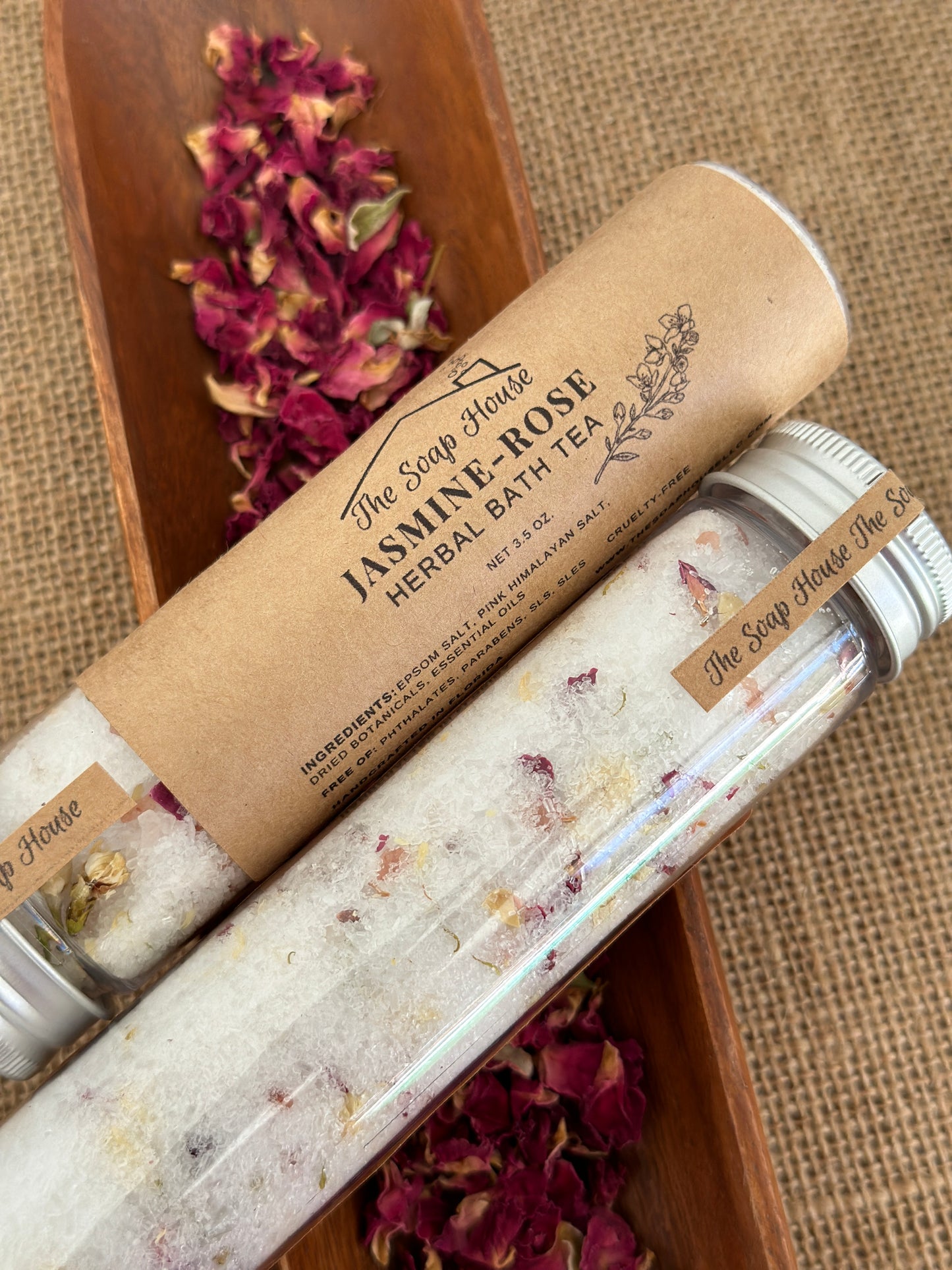 Herbal Bath Tea - Jasmine Rose