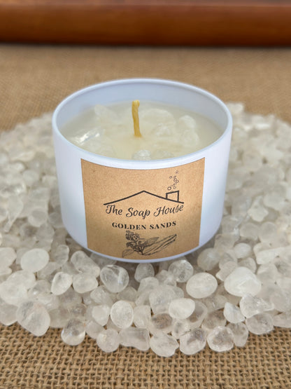 Hemp Wick Candle- Golden Sands