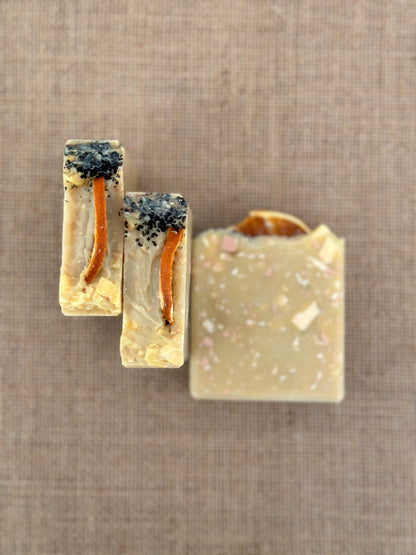 Artisan Shea Butter Soap- Citrus Confetti