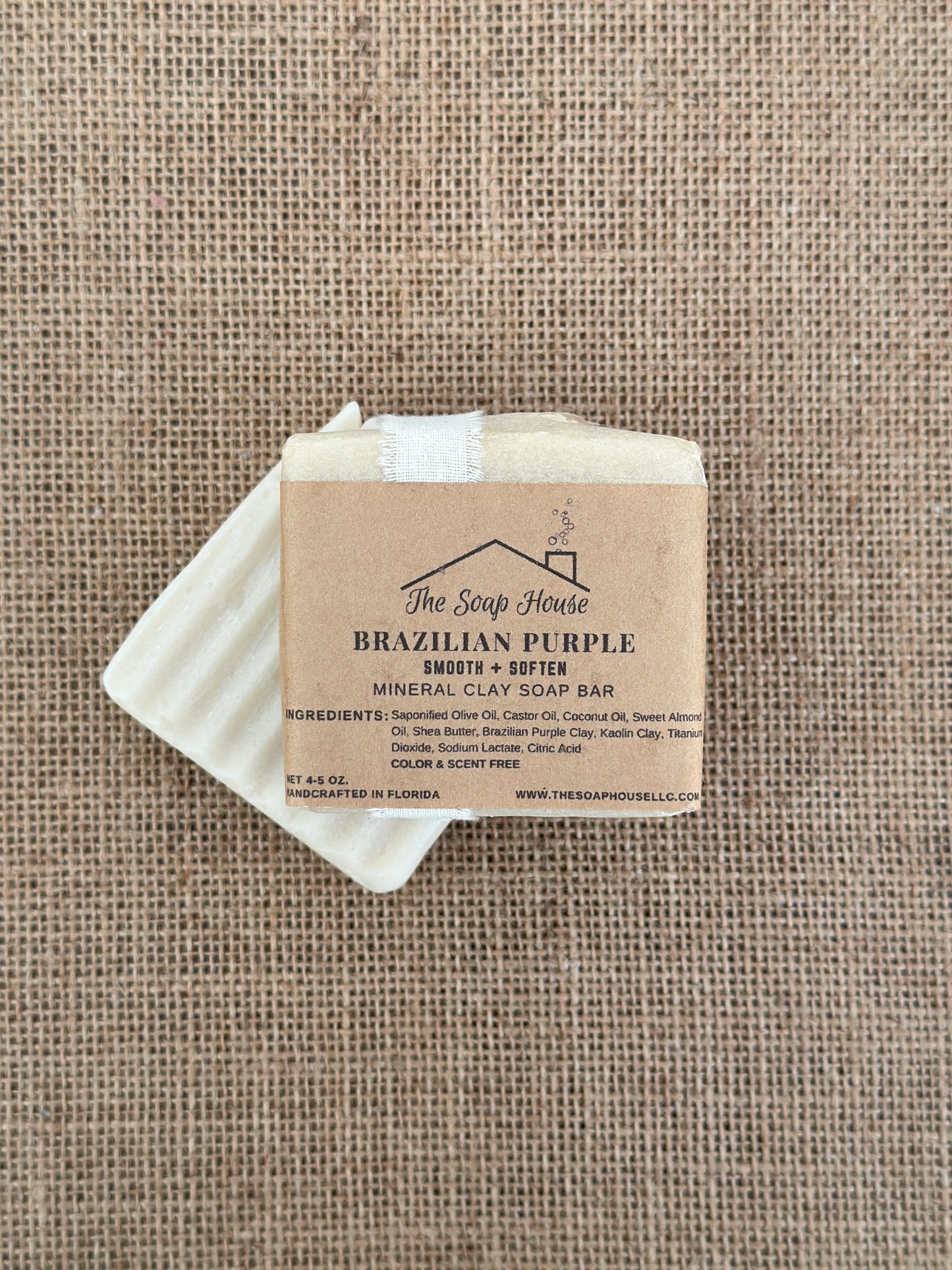 Mineral Clay Soap- Brazilian Purple