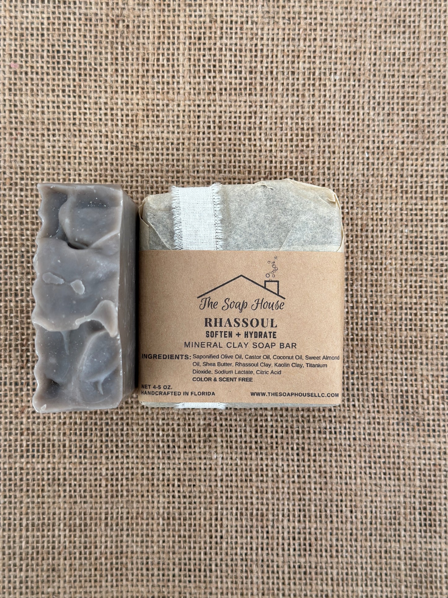 Mineral Clay Soap- Rhassoul